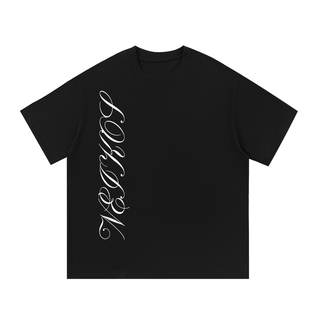 NEIKOS SIGNATURE TEE 001 — BLACK