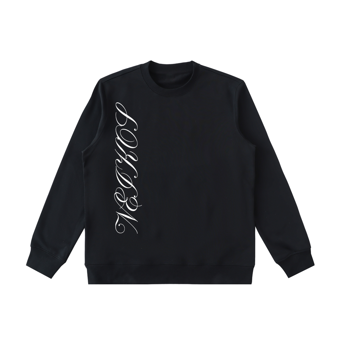 NEIKOS SIGNATURE HOODIE 001 — BLACK