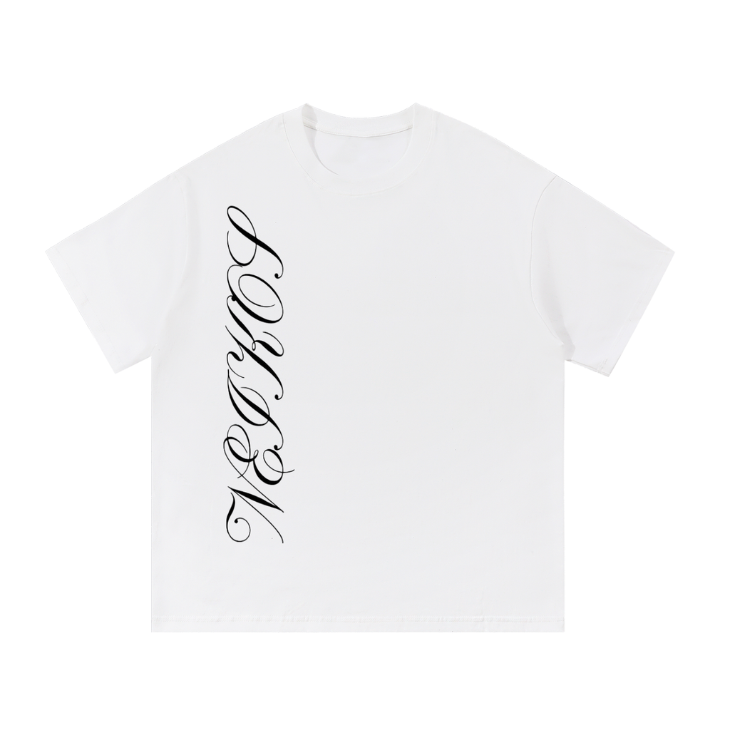NEIKOS SIGNATURE TEE 001 — WHITE