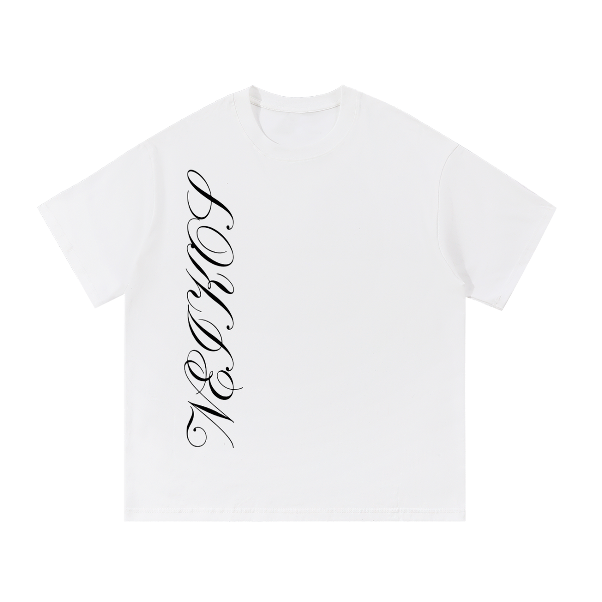 NEIKOS SIGNATURE TEE 001 — WHITE
