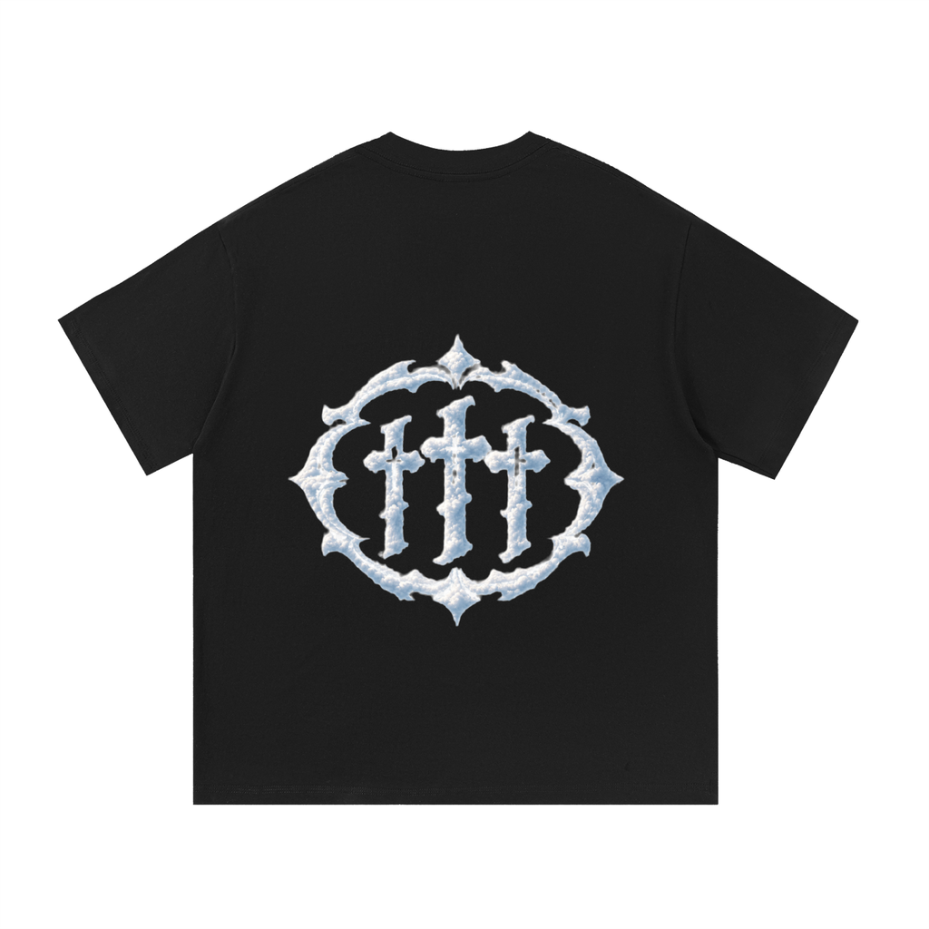 NEIKOS SIGNATURE TEE 001 — BLACK