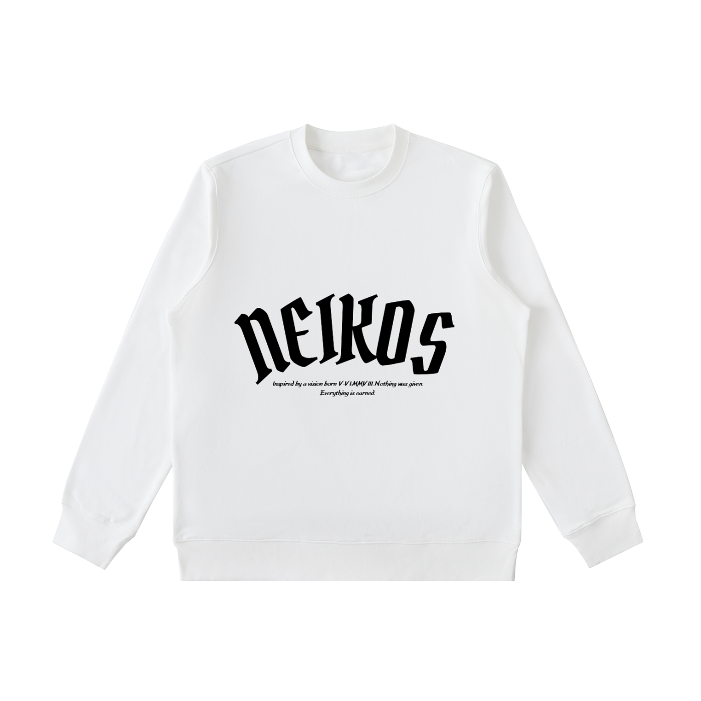 Sudadera neikos blanca