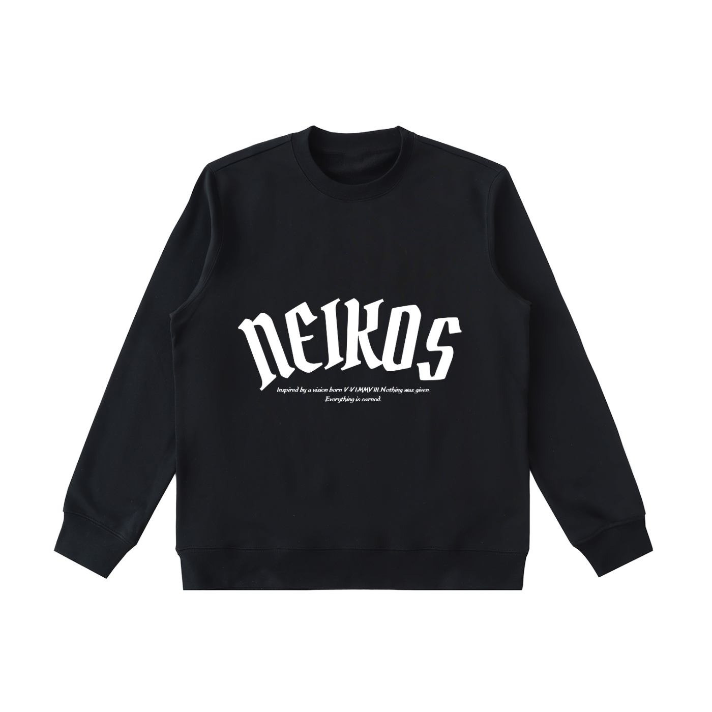 Sudadera neikos negra